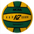 KAP7 Green/Yellow HydroGrip Water Polo Ball - Size 4