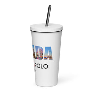 K7 Canada 24 INSULATED TUMBLER WITH A STRAW