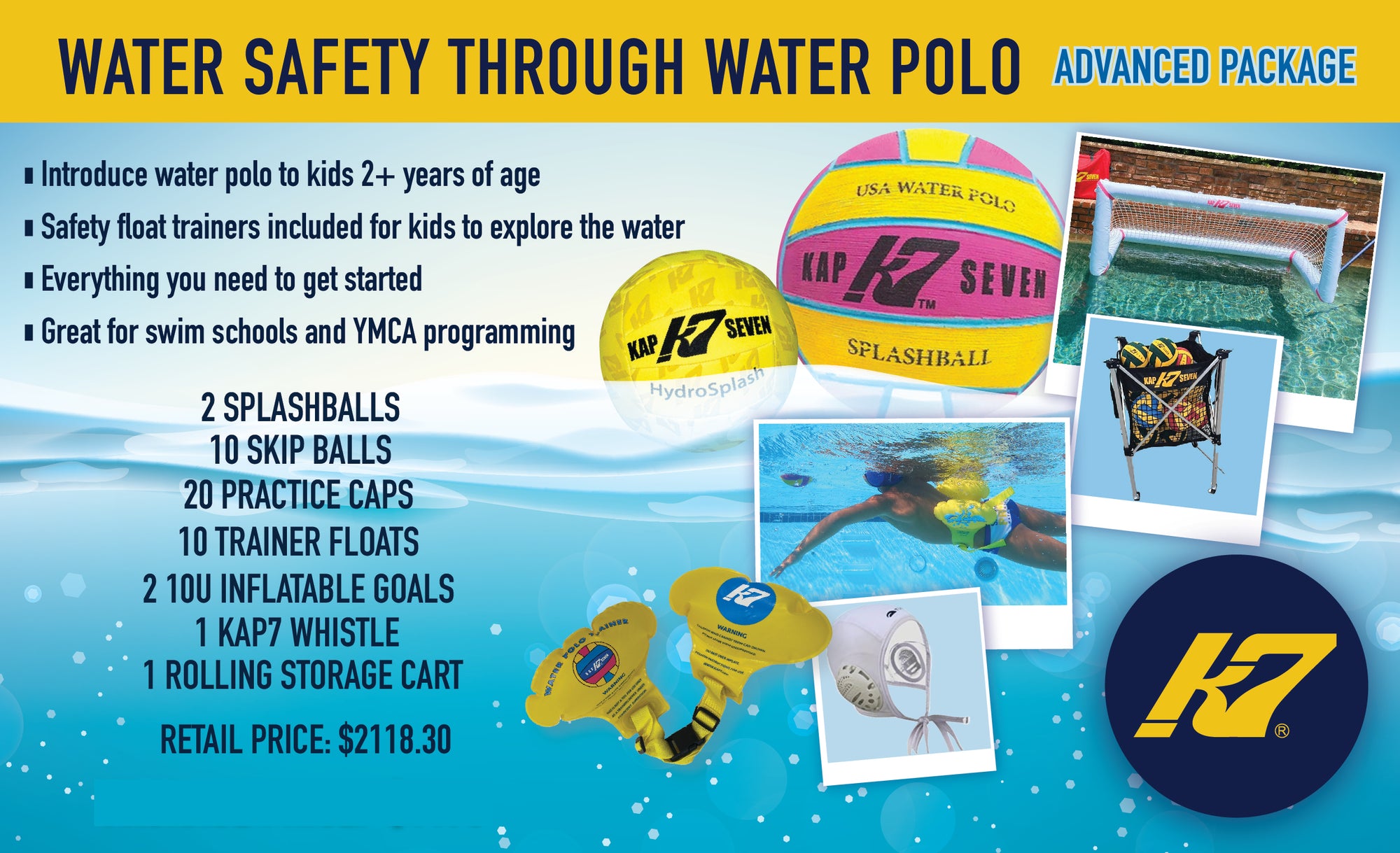 Water Safety Through Water Polo Advanced Package