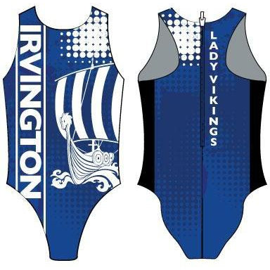 Irvington High School TURBO Flash Water Polo Suit KAP7 International 