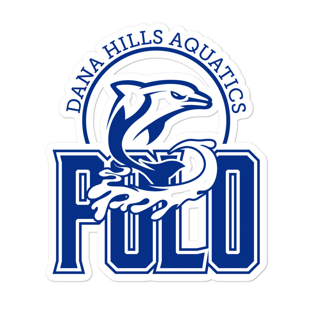 Dana Hills HS Bubble-free stickers KAP7 International 