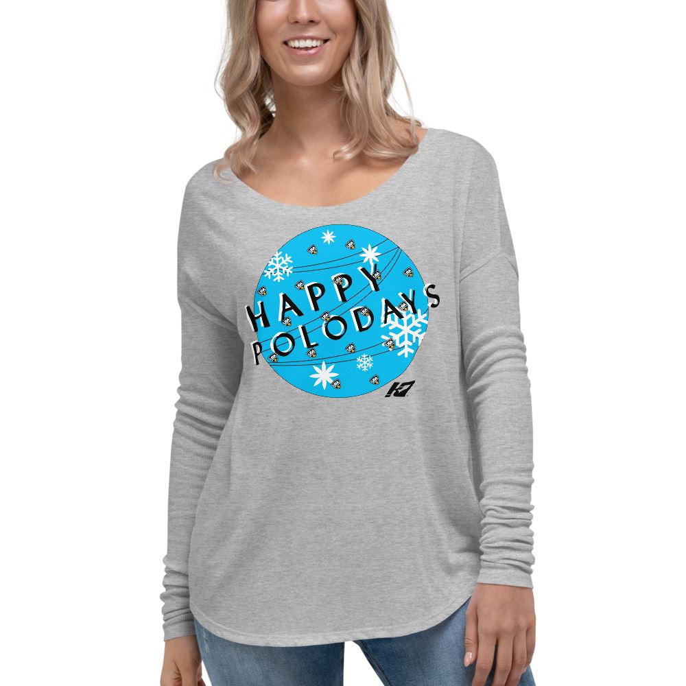 KAP7 x USAWP Exclusive Collaboration - Happy Polodays Ladies' Long Sleeve Tee KAP7 International 